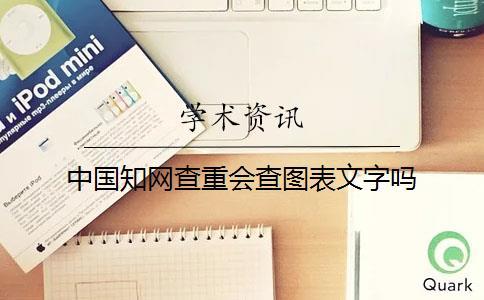 中国知网查重会查图表文字吗